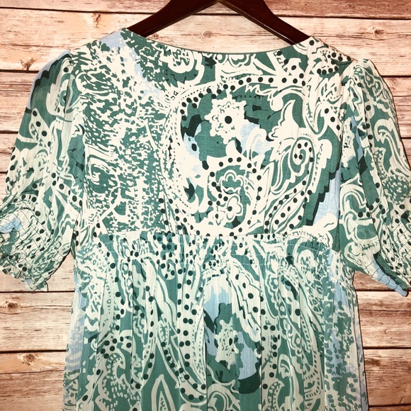 Colorful Spring Dress Size 8 - Picture 7 of 8